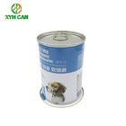 Safety Round Metal Food Tin Can 150g  Capacity For Dog Food Cat Food