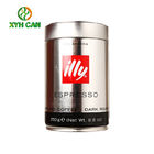 Food Grade Tinplate Coffee Tin Can Milk Powder Coffee Tin Box 0.19mm Thickness