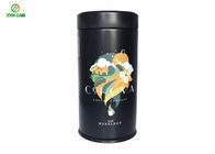 Coffee Tin Cans for 454g 0.19mm Plate Coffee Tin Cans CMYK Printing With Screw Cap